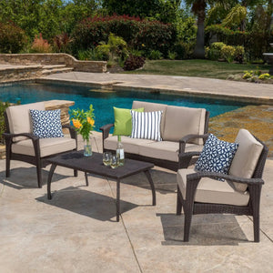 Honolulu Wicker Set Outdoor Seating