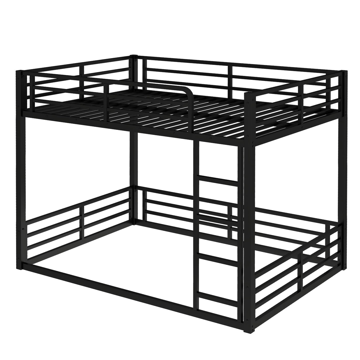 Metal Bunk Bed, Full XL Over Full XL Frame