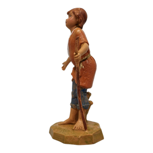 Savio - Boy Shepherd - 5 Inch Scale Nativity Figurine
