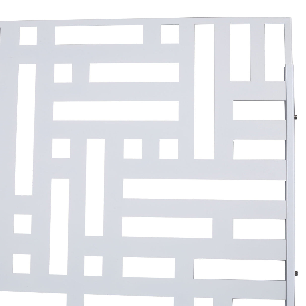 Decorative Freestanding Metal Privacy Screen For Indoor & Outdoor Use