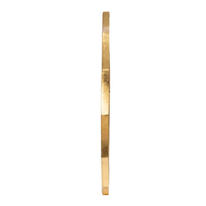 Round Sunburst Wall Mirror With, Wall Decor Mirror For Entryway Bedroom Living Room - Gold