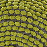 River Handcrafted Cylindrical Pouf in Water Resistant Fabric