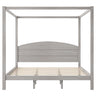 anopy Platform Bed With Headboard And Support Legs