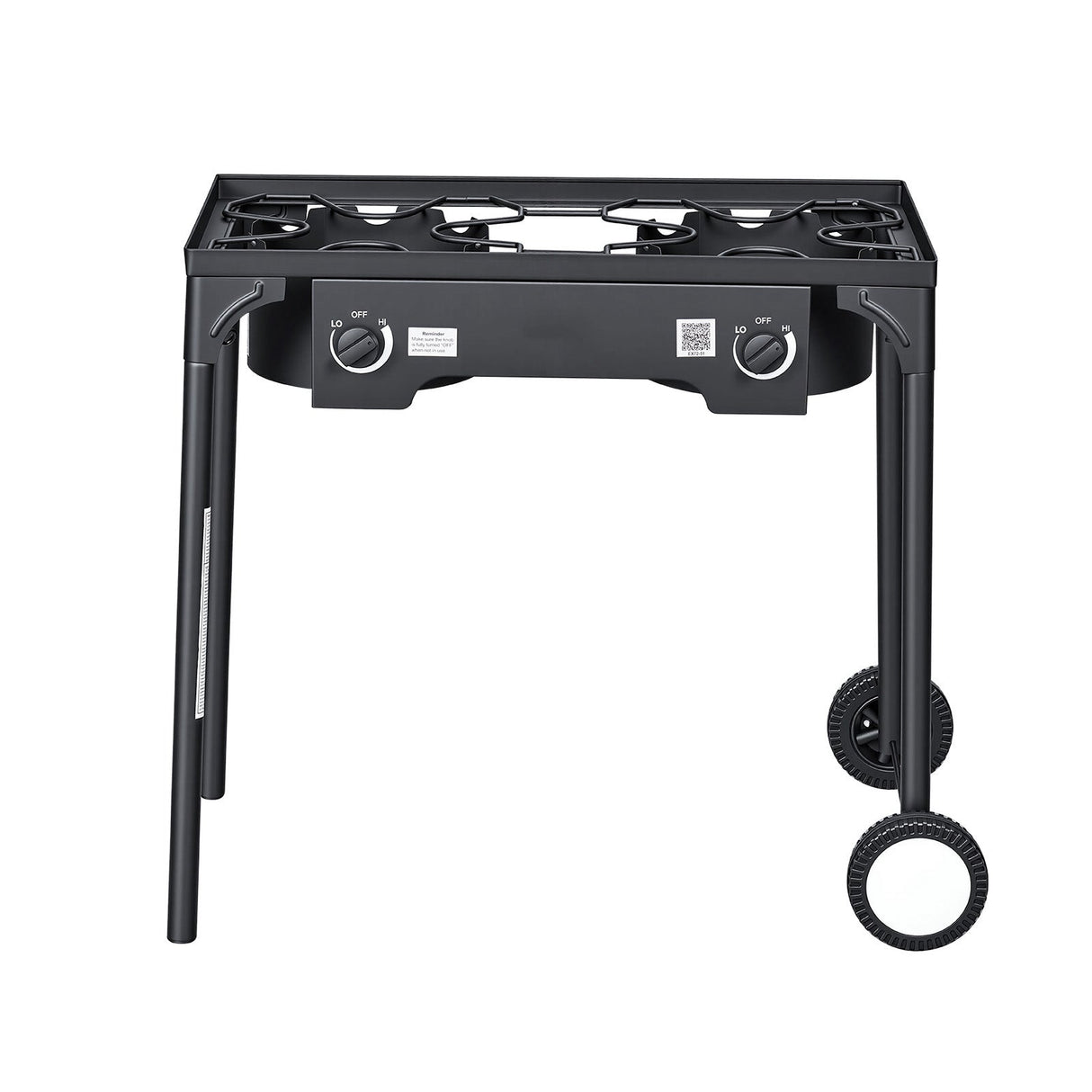 2 Burner Outdoor Propane Gas Stove, 150,000 BTU