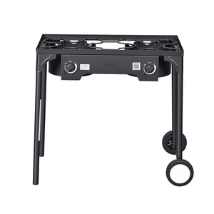 2 Burner Outdoor Propane Gas Stove, 150,000 BTU