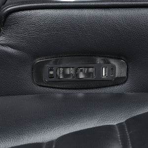 Ephron - Power Motion Recliner With Power Headrest & LED - Black