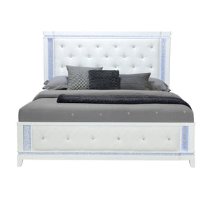 Adalid - Contemporary Bed With LED Lights