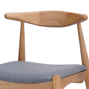 Elegant Dining Chairs With Ergonomic Backrest & Comfort Cushions (Set of 2)