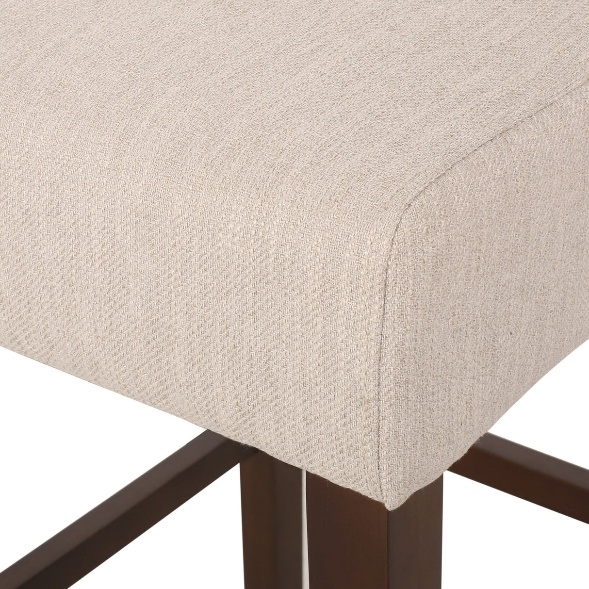 Solstara - Upholstered Dining Barstool With Button Tufted And Wing Back