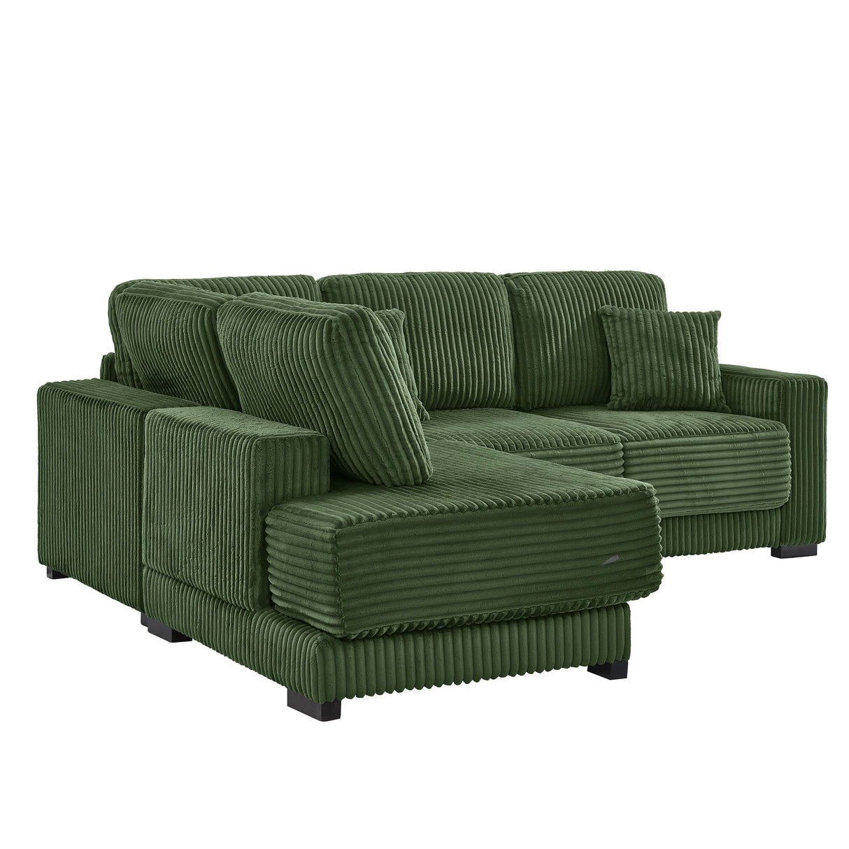 93" Sectional Sofa, L Shaped Sofa Couch