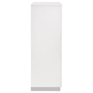 Dulcey - 5 Drawer Bedroom Chest - White