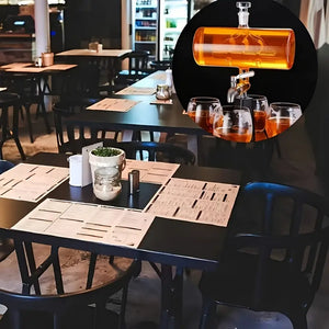 Maritime Sailboat Whiskey Decanter Set