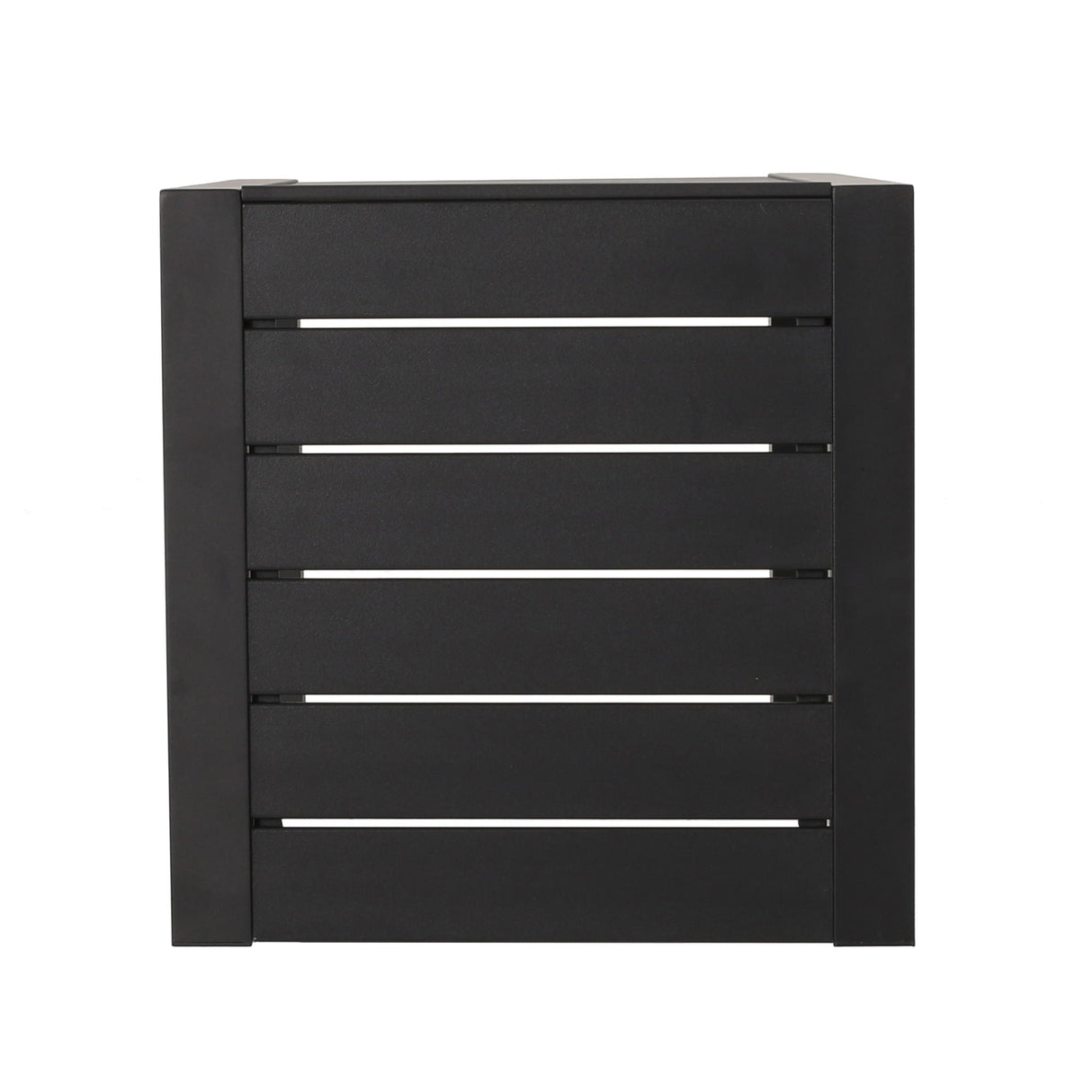 Aluminum Outdoor C - Shaped Side Table For Patio
