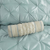 7 Piece Tufted Comforter Set Seafoam King