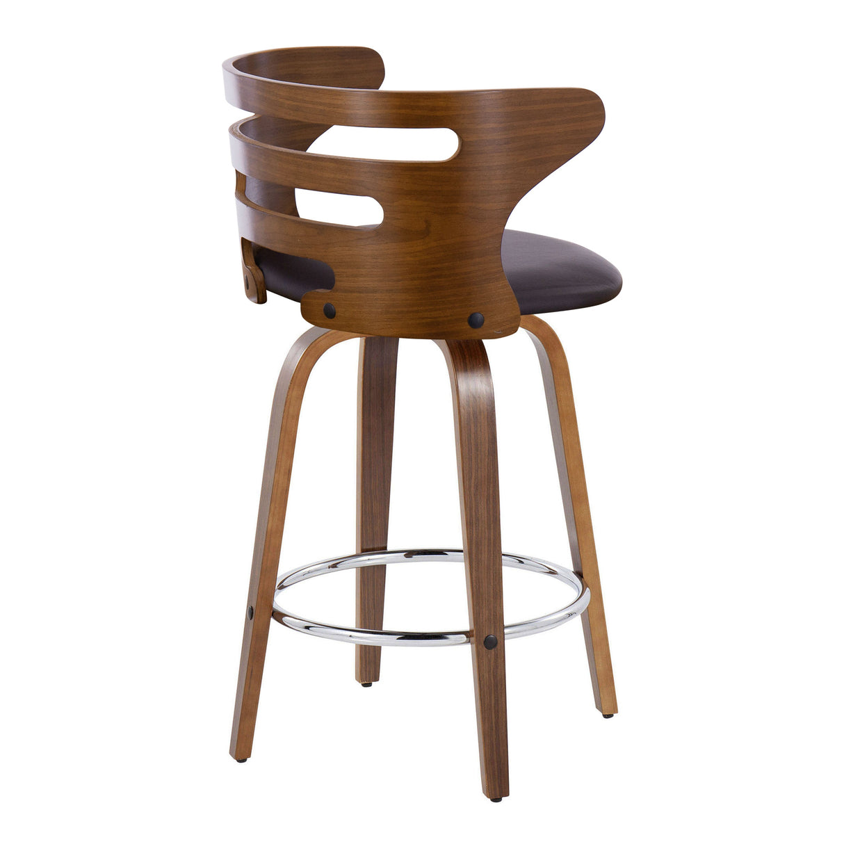 Fixed-Height Counter Stool with Swivel
