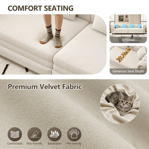 Chesterfield 3-in-1 Pull-Out Sofa Bed
