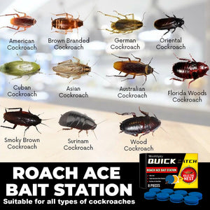 8pcs In 1box, Roach Killer Indoor Infestation, Roach Bait Gel Roach Traps Roach Repellent, Cockroach Killer Indoor Home For Small Large Cockroaches