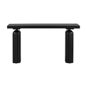 U_STYLE Chic Acacia Veneer Console Table