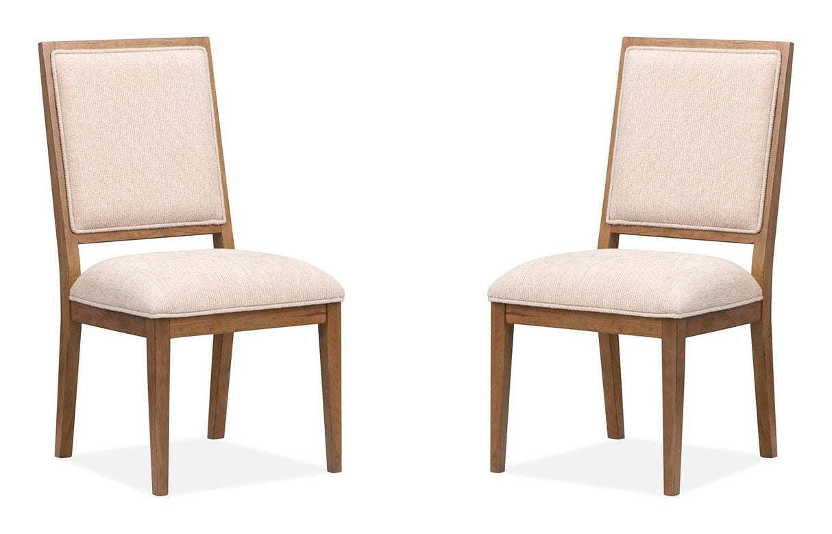 Marcel - Upholstered Side Chair (Set of 2) - Harvest Brown