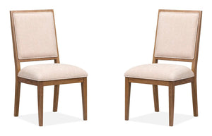 Marcel - Upholstered Side Chair (Set of 2) - Harvest Brown