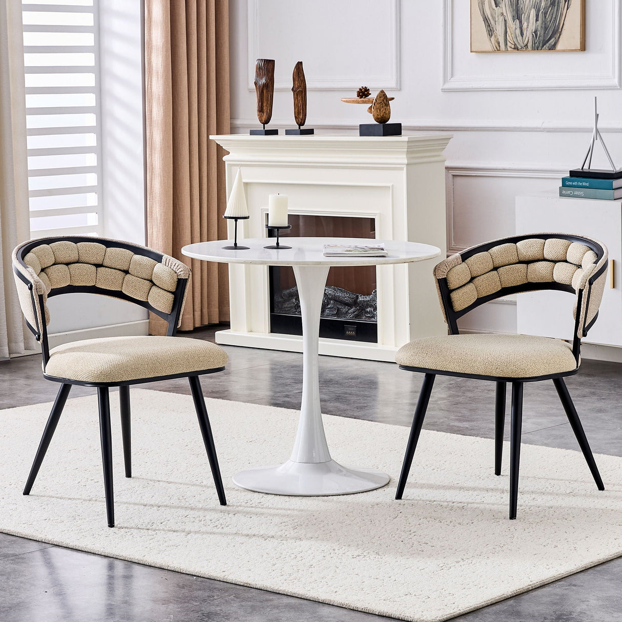 Dining Chairs for Dining Room & Kitchen (Set of 2)