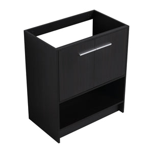 Modern Freestanding Bathroom Vanity With 2 Doors
