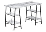 Computer Desk For Home Office, Laptop, Storage Shelves, Contemporary & Modern