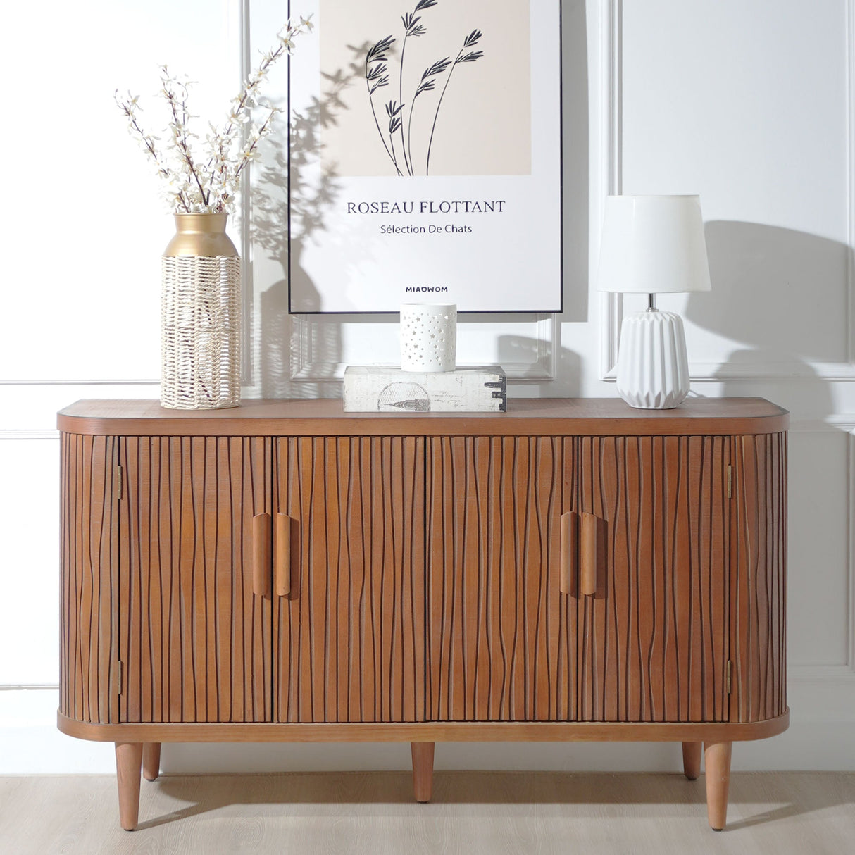 Modern Accent Storage Cabinet