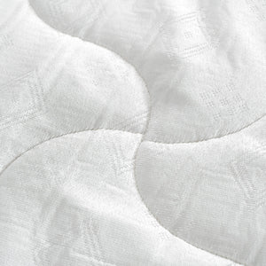 6" Reversible Mattress In A Box Pressure Relief And Cooling Technology - White - Full
