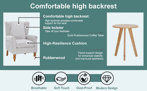 Coffee Table & Armchair Set