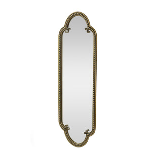 Scalloped Oval Wall Mirror, Vintage