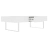 Rectangular Coffee Table with Hidden Storage - Blue or White