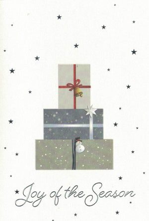 Elegant Boxed Cards - Stack of Gifts