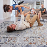 NAAR PAYAS Traditional Non-Shedding and Stain Resistant Area Rug