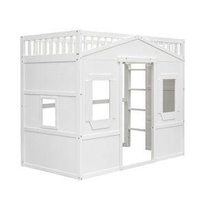 House Loft Bed With Ladder