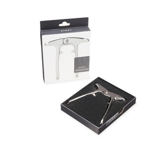 Harrison Champagne Puller in Silver Viski®