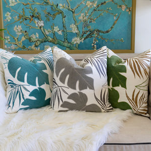 Autumn Vibes Leaf Accent Pillow Set of 2