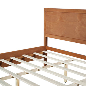 King Size Wood Platform Bed Frame