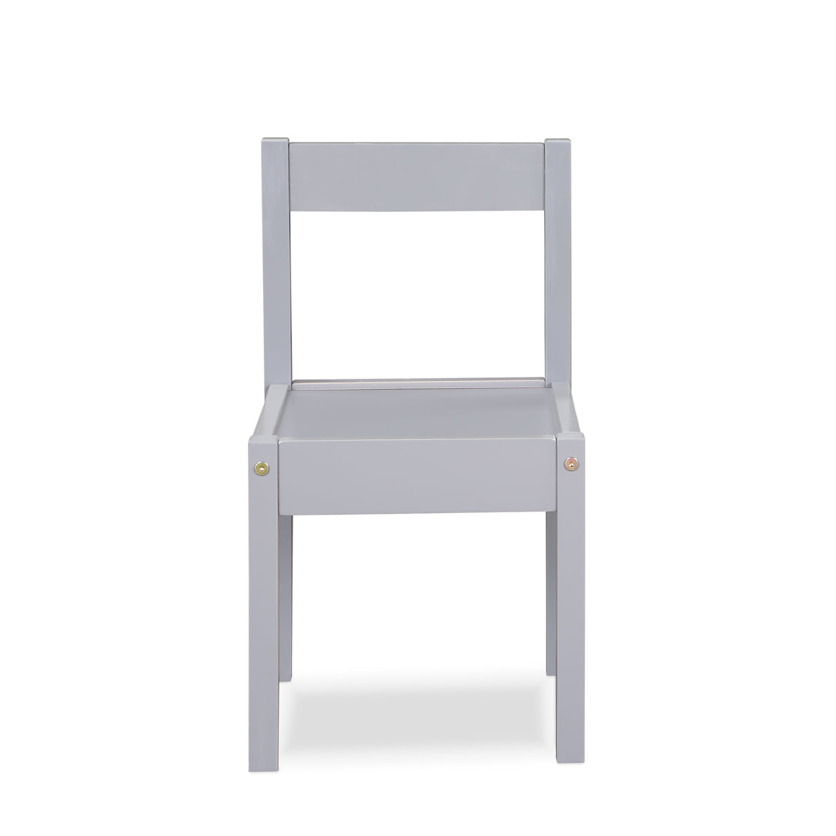 Gibson 3-Piece Dry Erase Kids Table & Two Chair Set, Gray