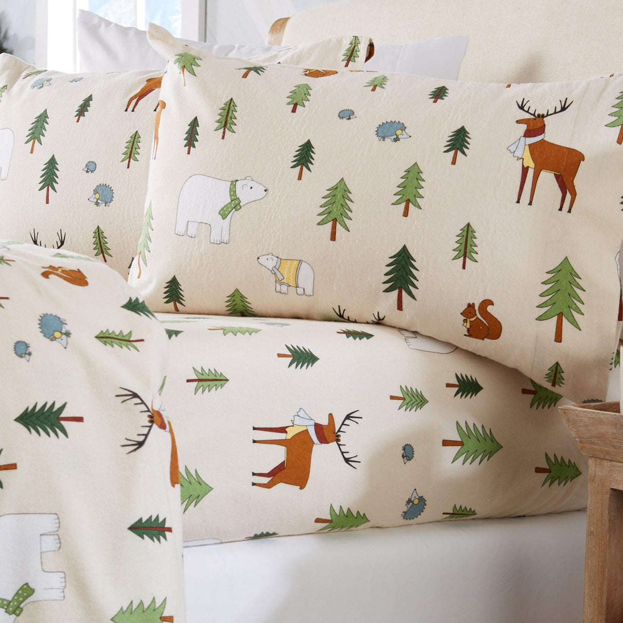 4-Piece Turkish Cotton Flannel Sheet - Stratton Collection