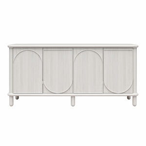 Selena - Credenza - Rustic White