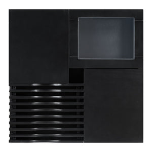 Unique Square Coffee Table With 3 Drawers