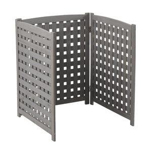 3 Panel Outdoor Air Conditioner Fence Screen
