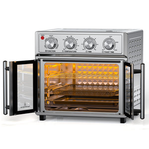 PlumChef 26QT Extra-Large French Double-Door Air Fryer