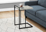 Accent Table, C-Shaped, Versatile
