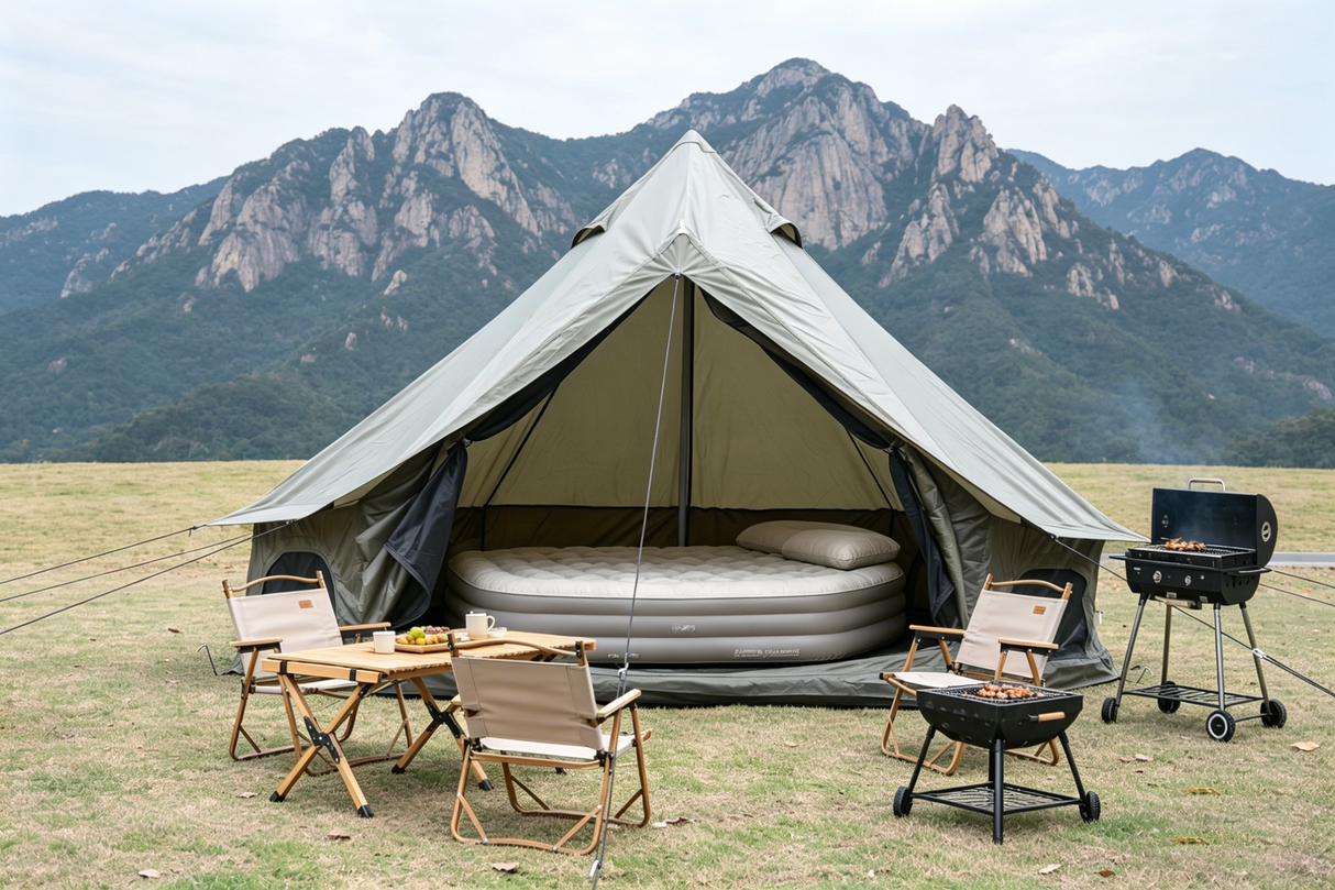 Oxford Bell Tent for Family Camping