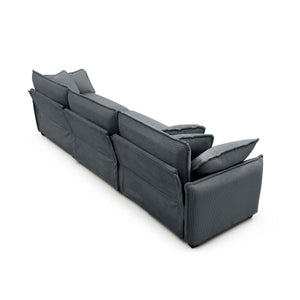 Family Sofa Set - Deep Seat Sofa for Home Cinema and Living Room