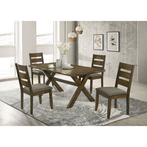 Ladderback Dining Chair (Set of 2) - Brown