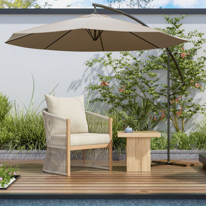 Modern Curved Aluminum Lounge Chair With Stylish Rope Weave Design And Cushioned Comfort For Outdoor