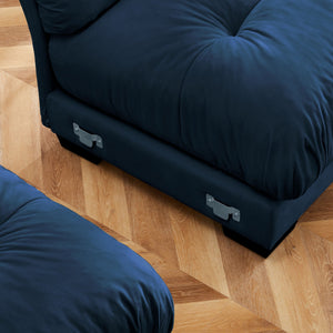 Super Comfort Oversized Modular Sectional Sofa, Deep Seat Convertible L Shaped Couch